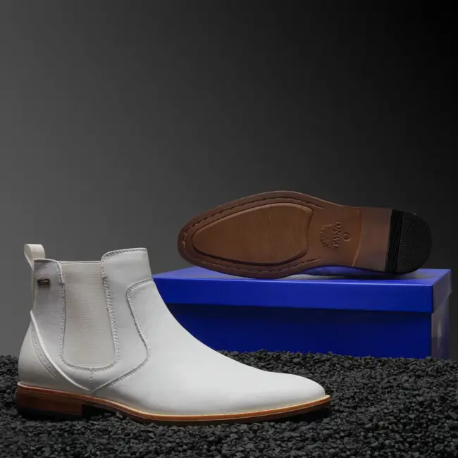 TAINO-THE BEATLE-BLACK CHELSEA BOOT