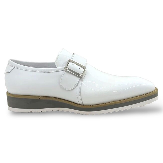 Carrucci Patent Leather slip on Monkstrap "KS515-38P"