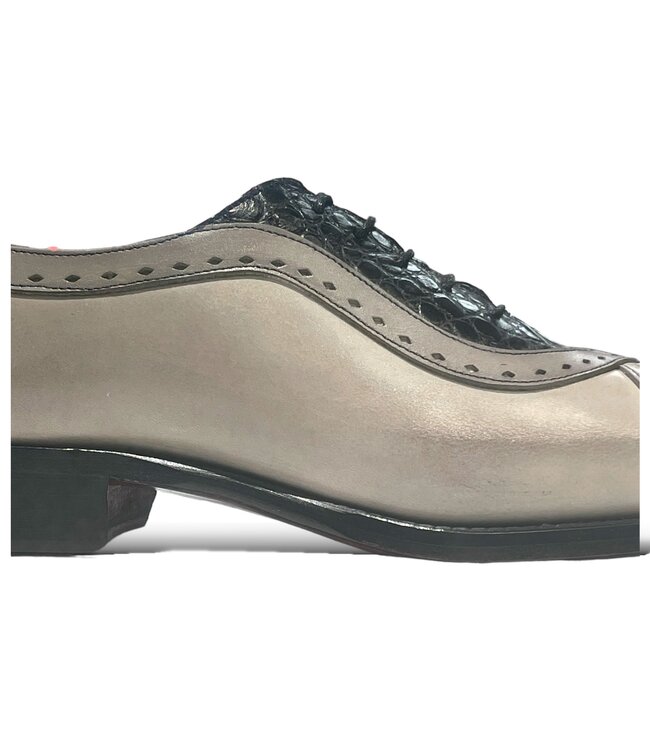 Fennix Fennix "Brandon" Genuine Alligator/ Calf Leather Shoes