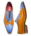 Fennix Fennix "Brandon" Genuine Alligator/ Calf Leather Shoes