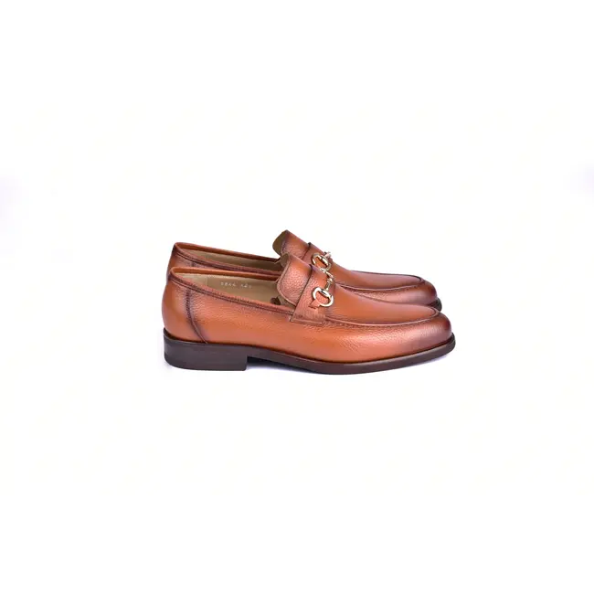 Corrente C001104-5844 Deer Skin Buckle Loafer