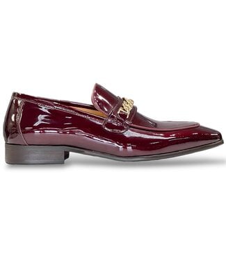 Carrucci Beveled Squared Toe Soft Patent Leather Loafer