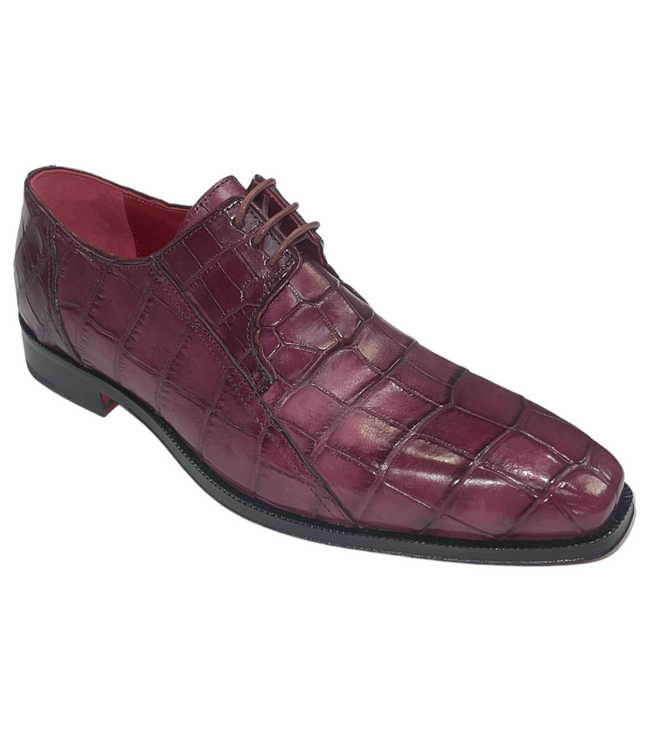 Fennix Fennix Logan Men's Shoes, Genuine Alligator Exotic Oxfords (FX1035)