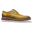 Carrucci Carrucci Lace-up Leather Derby Shoes Wing-Tip