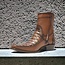 Los Altos Los Altos Narrow Square Toe Men's Faded Brown Caiman Belly Low Shaft  Boot