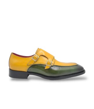 Carrucci Double Monk Two Tone Loafer "KS509-45T"