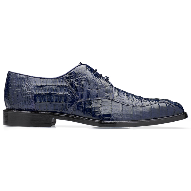 Belvedere Genuine Alligator Shoes Chapo - Black