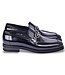 Corrente C0001204- 7249 loafer with silver buckle - Black "ACMA"
