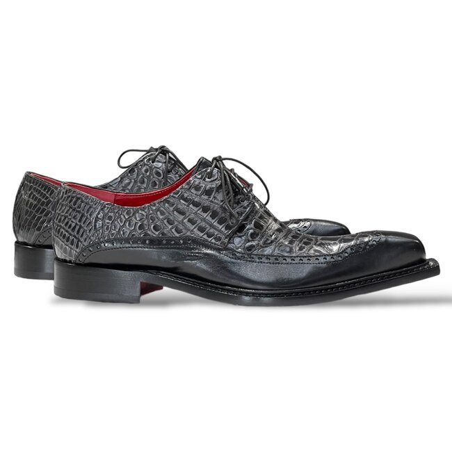 Fennix Finley Men's Shoes Calf /Alligator Exotic Oxford "finley"