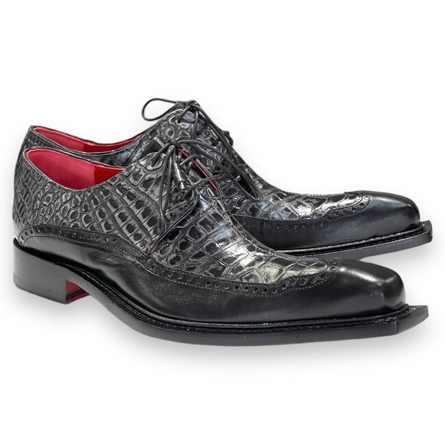 Fennix Finley Men's Shoes Calf /Alligator Exotic Oxford "finley"