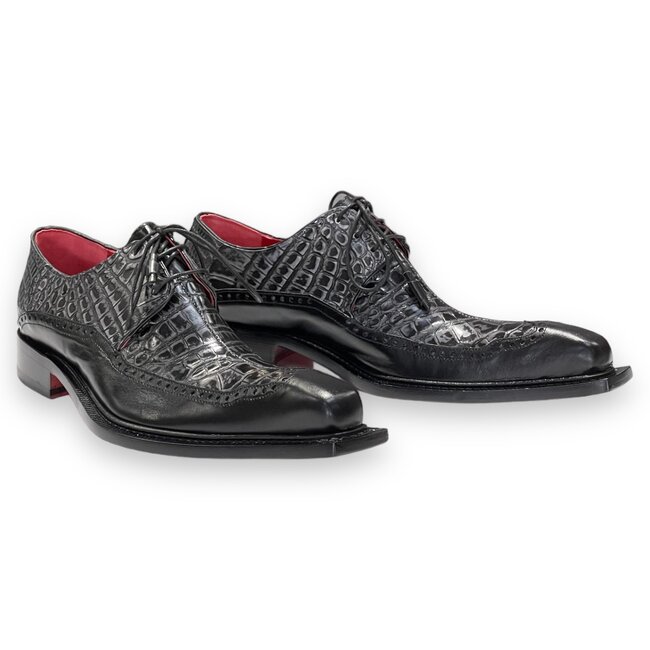 Fennix Finley Men's Shoes Calf /Alligator Exotic Oxford "finley"