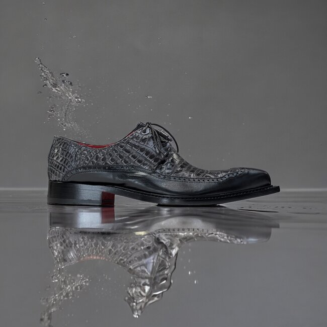 Fennix Finley Men's Shoes Calf /Alligator Exotic Oxford "finley"