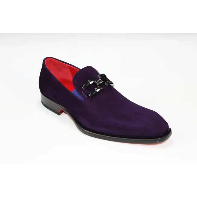 Emilio Franco Emilio Franco Francesco Men's Shoes Suede Leather Loafers