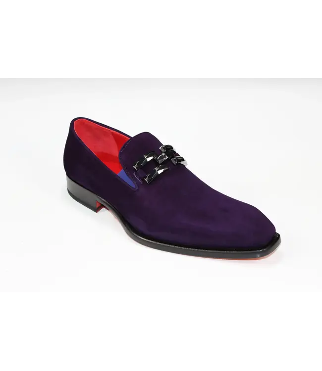 Emilio Franco Emilio Franco Francesco Men's Shoes Suede Leather Loafers