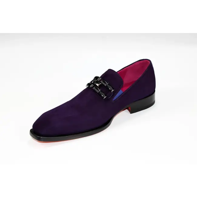 Emilio Franco Emilio Franco Francesco Men's Shoes Suede Leather Loafers