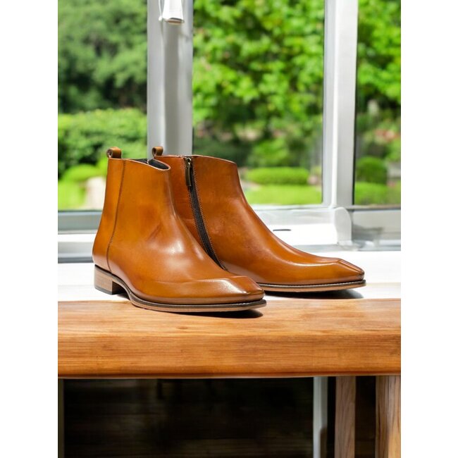 Duca Duca "Romano" Men's Shoes Calf-Skin Leather Boots,