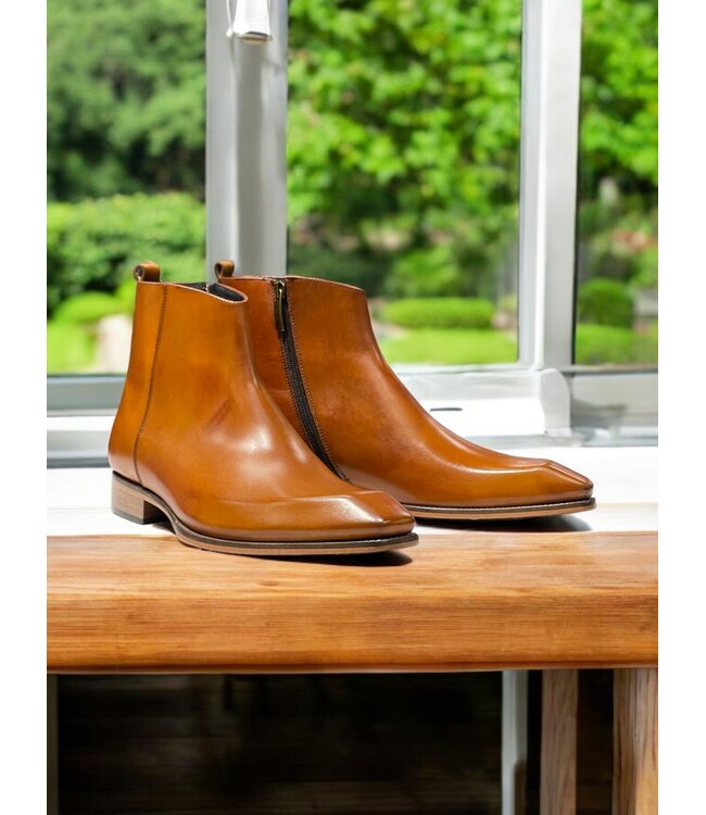 Duca Duca "Romano" Men's Shoes Calf-Skin Leather Boots,