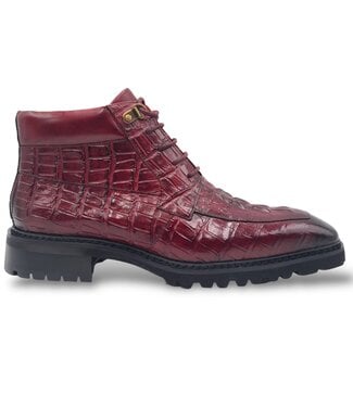 Carrucci Carrucci "Embossed" Alligator Brogue Boot