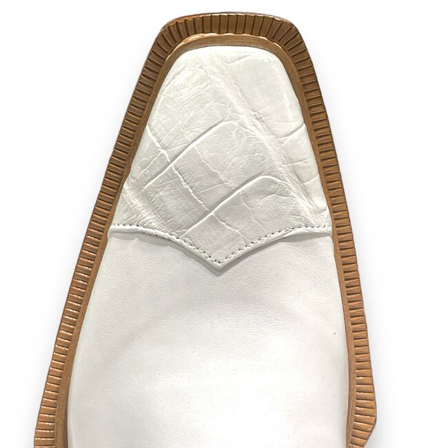 Fennix "Landon" Alligator & Calf-Leather Shoes