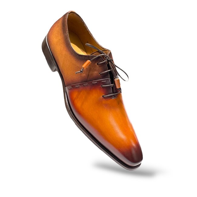 Mezlan mezlan  Men's dress Shoe "Colomer"  (21341) Cognac-Rust