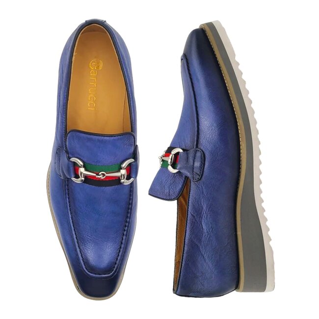 Calf-skin Slip-On Horsebit Loafer "KS515-07R"