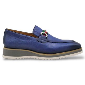 Carrucci Calf-skin Slip-On Horsebit Loafer "KS515-07R"