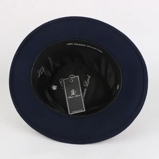 The Orleans Fedora | Fine Australian Wool Hat with Snap Brim |