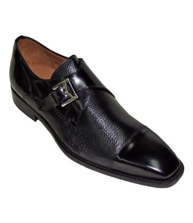 Mezlan Mezlan "Phoenix" Men's Shoes Deerskin Monk Strap