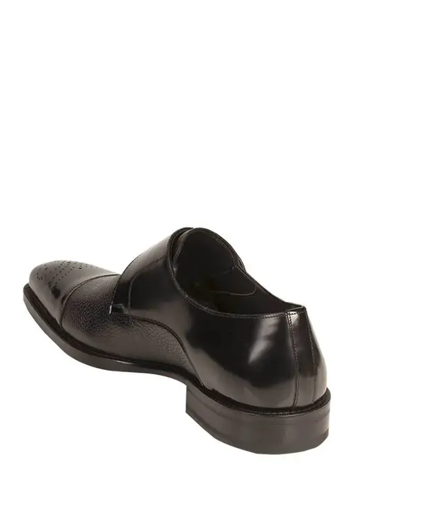 Mezlan Mezlan "Phoenix" Men's Shoes Deerskin Monk Strap