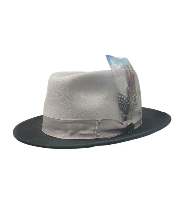 Steven Land The Orleans Fedora | Fine Australian Wool Hat with Snap Brim |