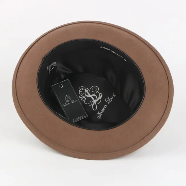 Steven Land The Ayden Fedora | Felt Hat | Brown