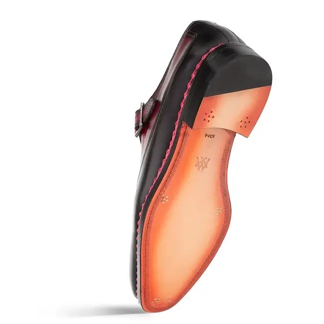 Mezlan Men's Shoe "Artesano" Two-Toned Monk