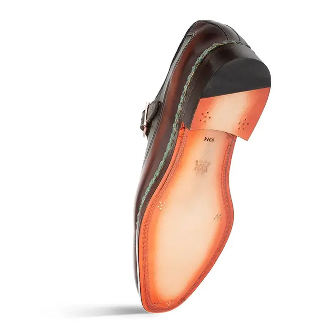 Mezlan Men's Shoe "Artesano" Two-Toned Monk