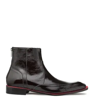 Mezlan Fabulous Hi-Shine Back Zipper Boot of The Season, "Baroni"