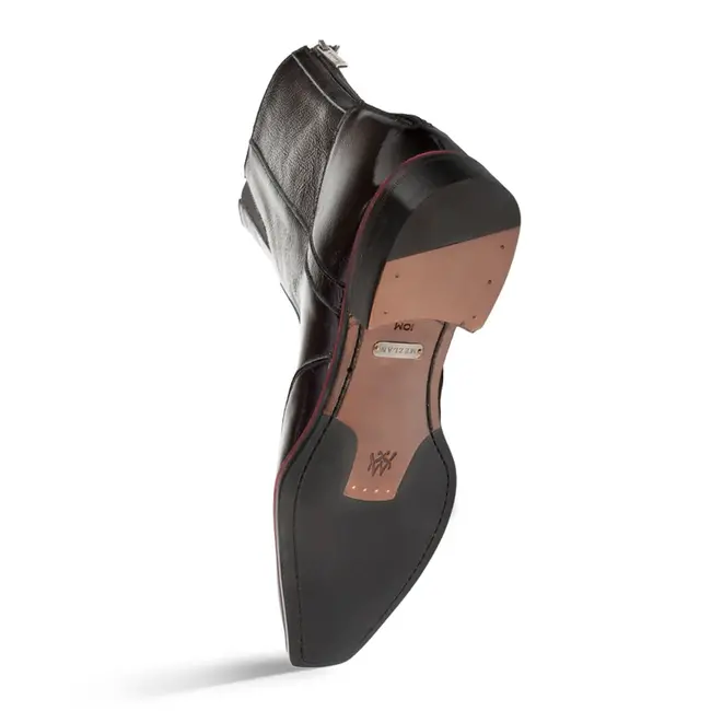 Fabulous Hi-Shine Back Zipper Boot of The Season, "Baroni"