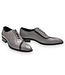 Duca Duca "Torre" Men's Shoes Grey/Black Calf-Skin Leather Oxfords