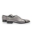 Duca Duca "Torre" Men's Shoes Grey/Black Calf-Skin Leather Oxfords