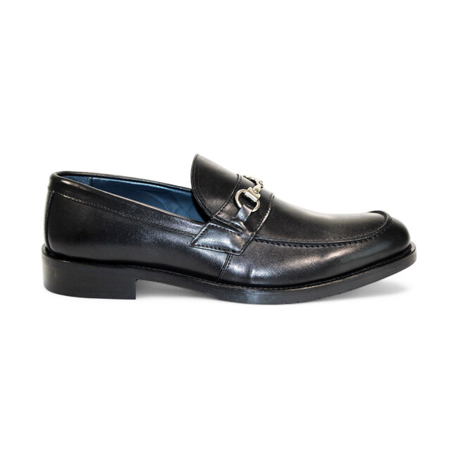Firmani Ben Genuine Leather Loafers Black