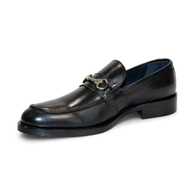 Firmani Ben Genuine Leather Loafers Black