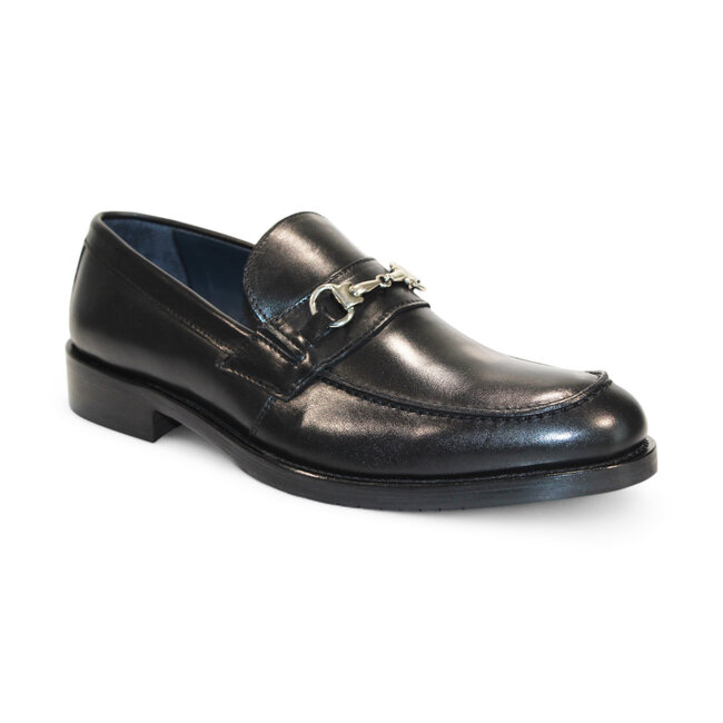 Firmani Ben Genuine Leather Loafers Black
