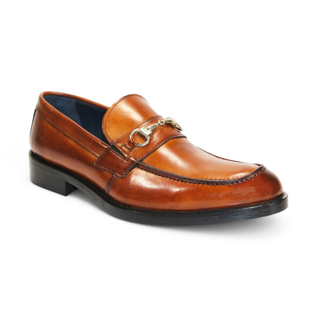 Firmani Ben Genuine Leather Loafers Black