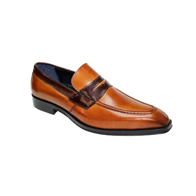 Firmani "Trevor" Calf-Skin Leather Men's Shoes Penny Loafer