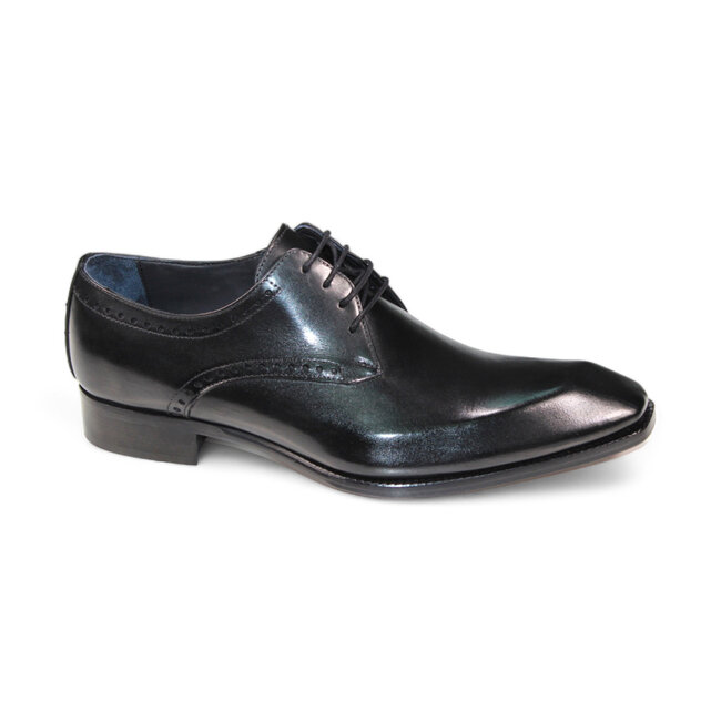 Duca "Arpino" Genuine Italian Calfskin Lace-Up Shoes