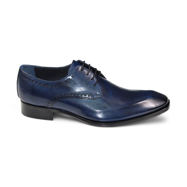 Duca "Arpino" Genuine Italian Calfskin Lace-Up Shoes