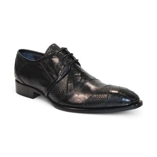 Duca Duca Di Matiste "Imperio" Genuine Italian Calfskin Lace-Up Shoes.