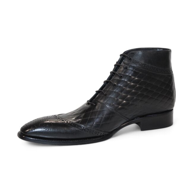 Duca Duca Lauro Men's Shoes Italian Genuine Calf-Skin Leather Boots