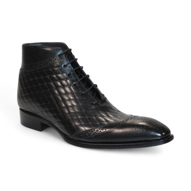 Duca Duca Lauro Men's Shoes Italian Genuine Calf-Skin Leather Boots
