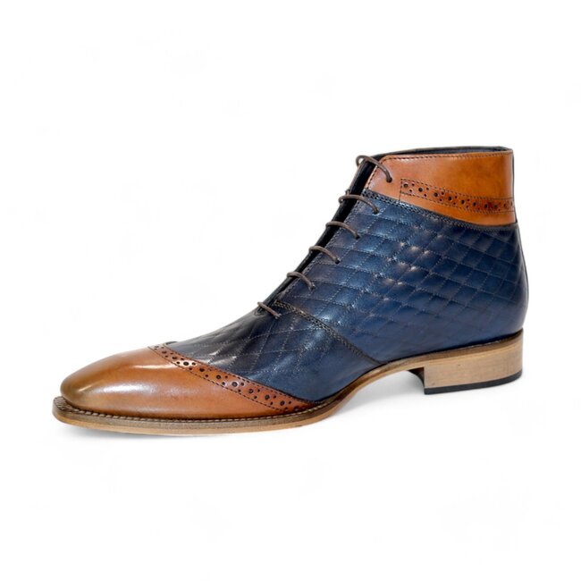 Duca Duca Lauro Men's Shoes Italian Genuine Calf-Skin Leather Boots