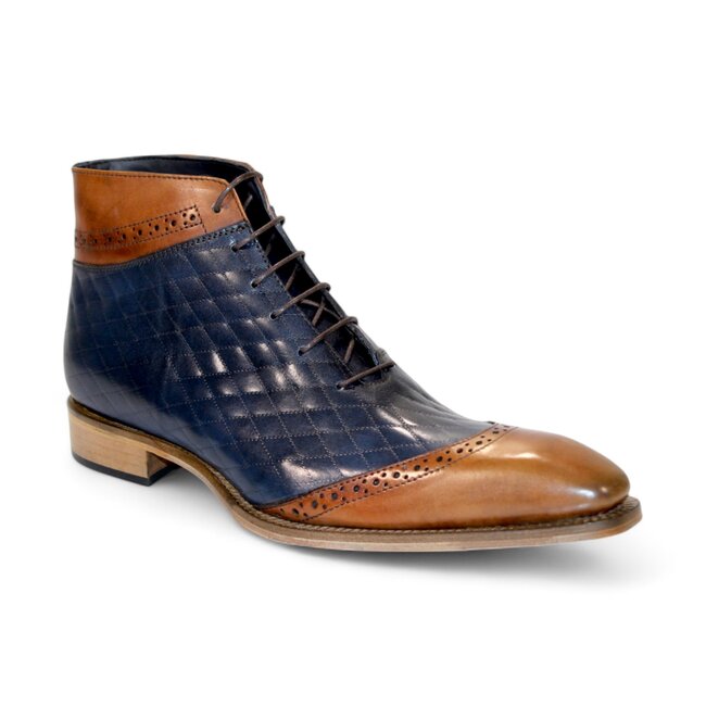 Duca Duca Lauro Men's Shoes Italian Genuine Calf-Skin Leather Boots