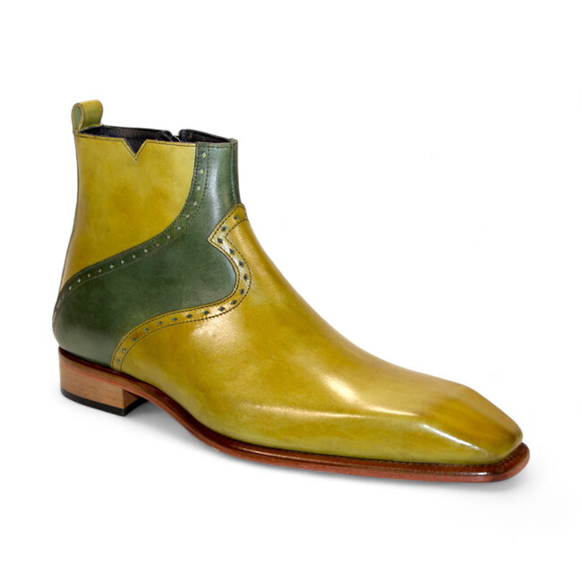 Duca Pedaso Men's Booty Calf-Skin Leather